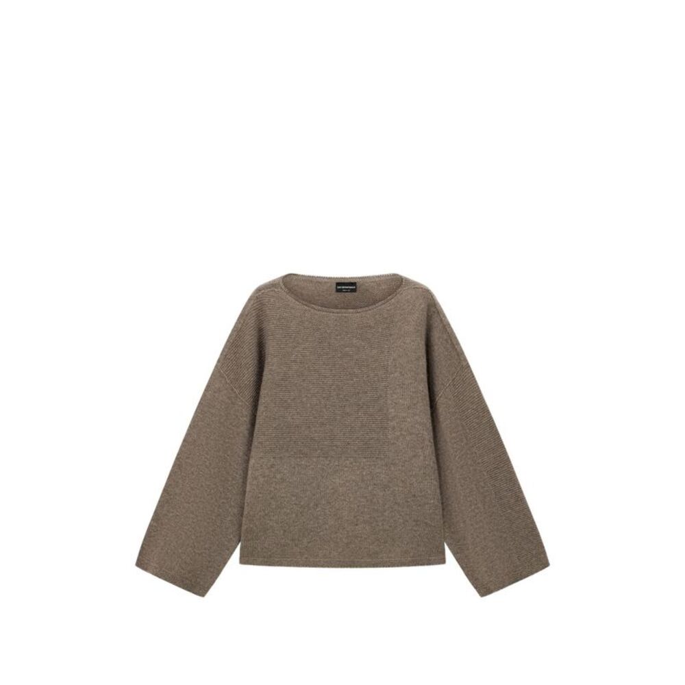 Emporio Armani Women Wool Crewneck Sweater